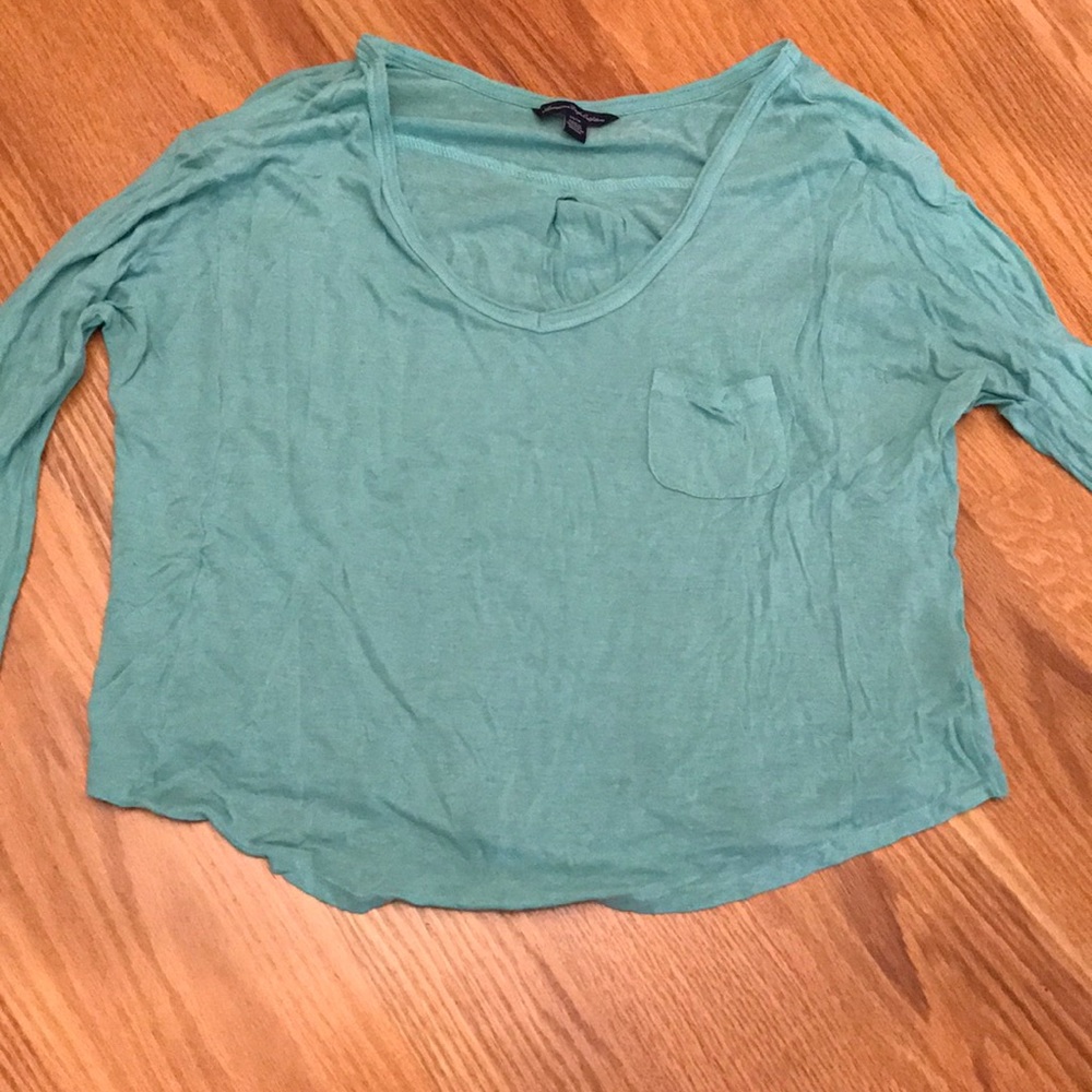 American eagle outfitters pocket long sleeve